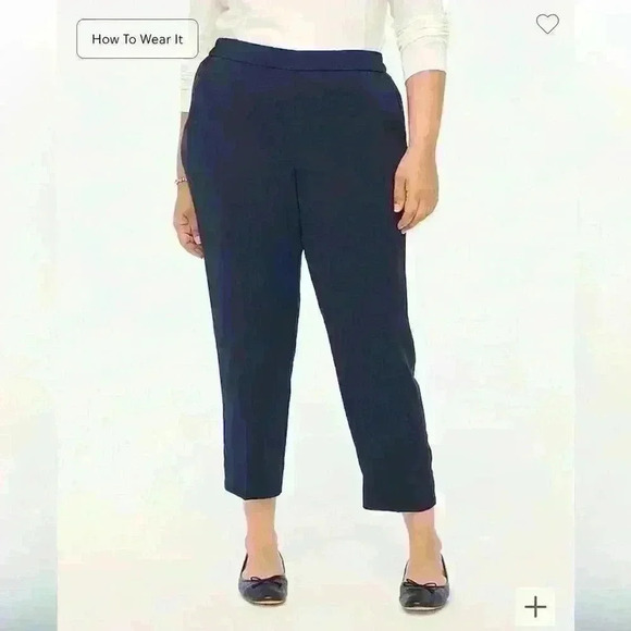 J by J Crew Jamie Pant- Navy Plus size 20 - Picture 1 of 11